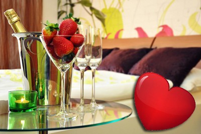Valentýnský pobyt v květinovém hotelu Romantick Třeboň